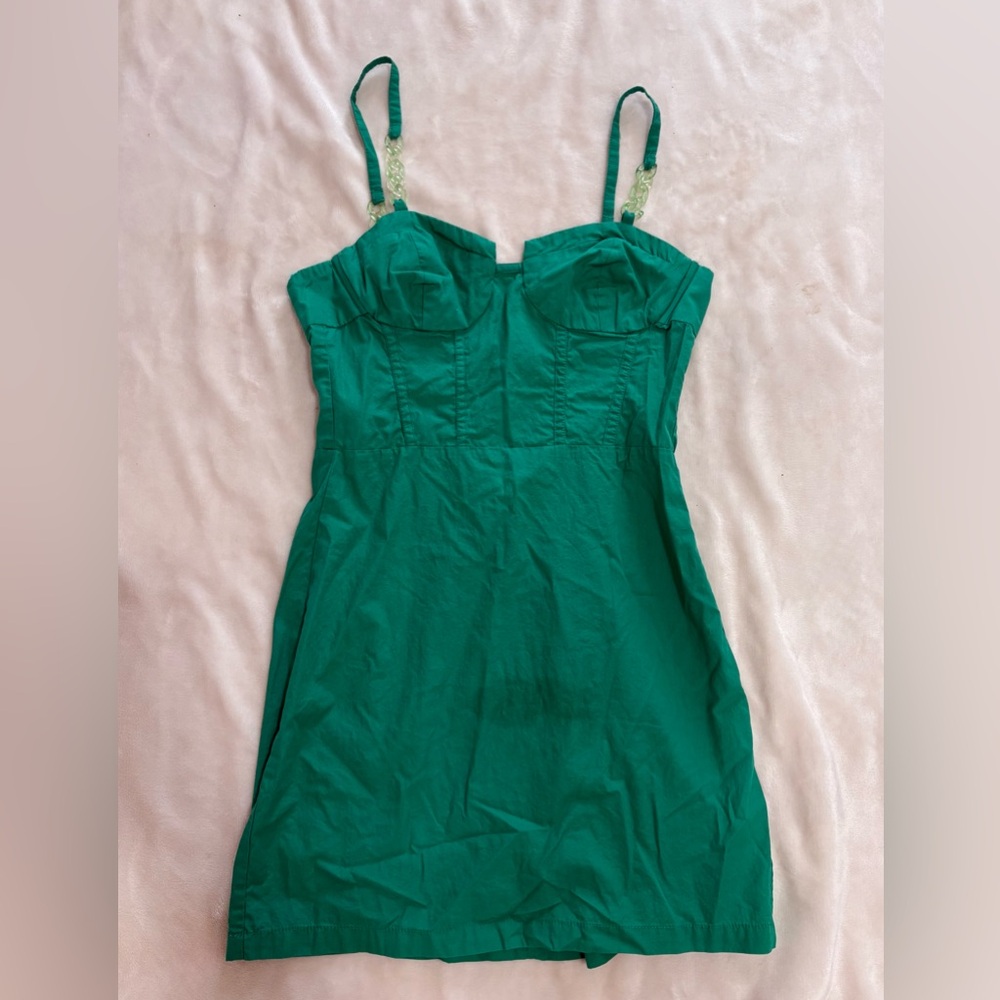 Zara Vibrant Green Dress